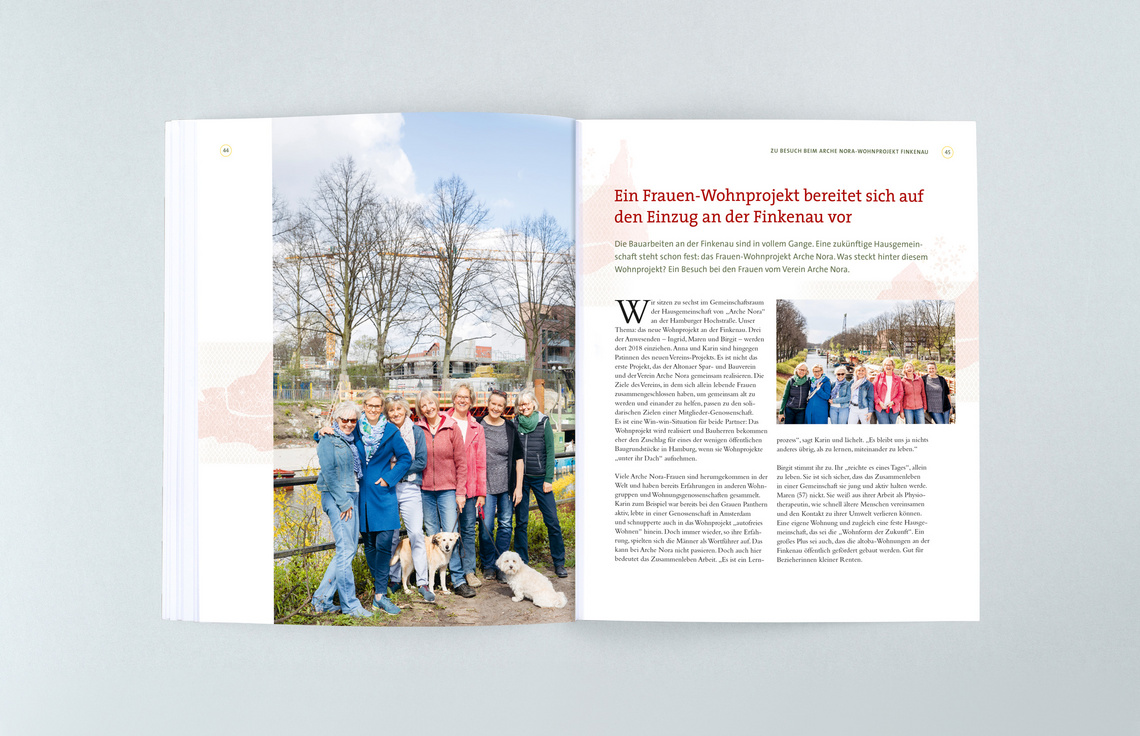 Annual Report Design, Jahresbericht 2016 der altoba, Hamburg; Design