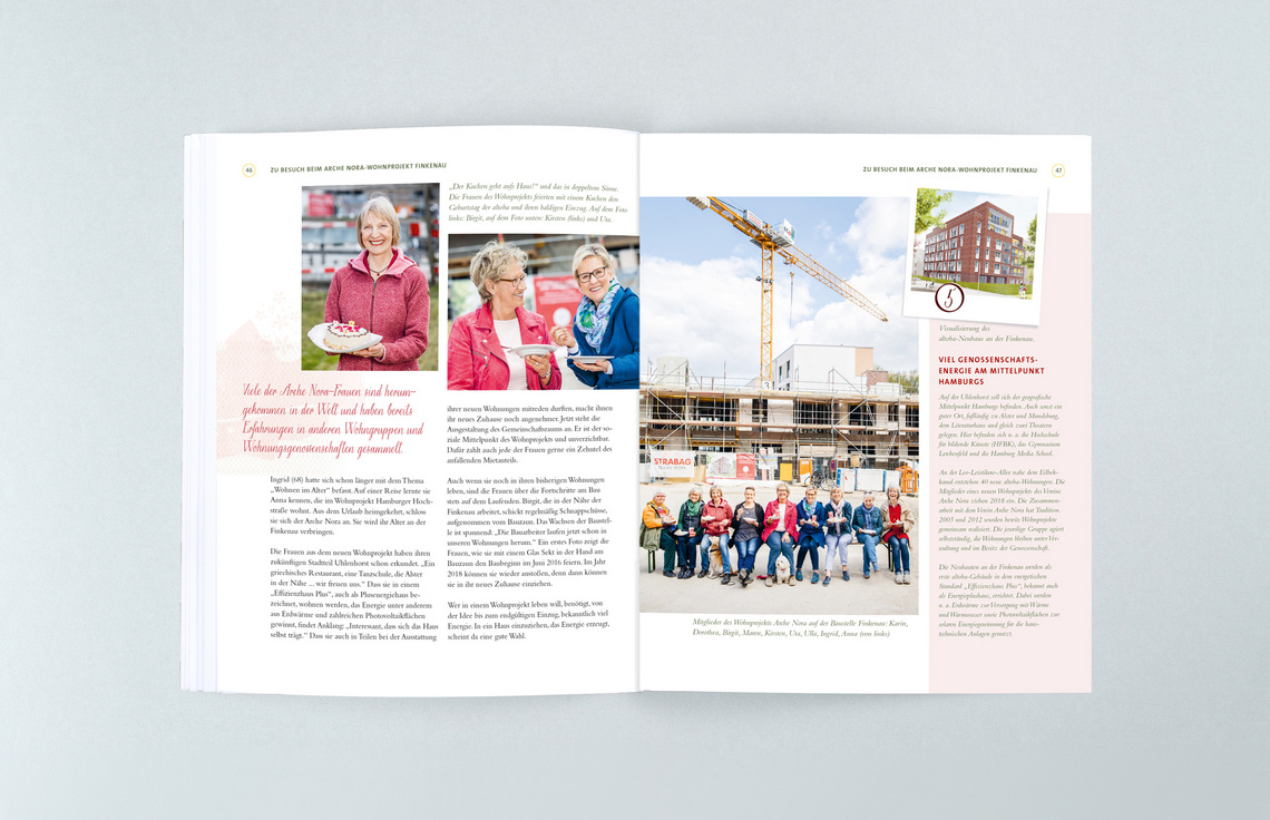 Annual Report Design, Jahresbericht 2016 der altoba, Hamburg; Design
