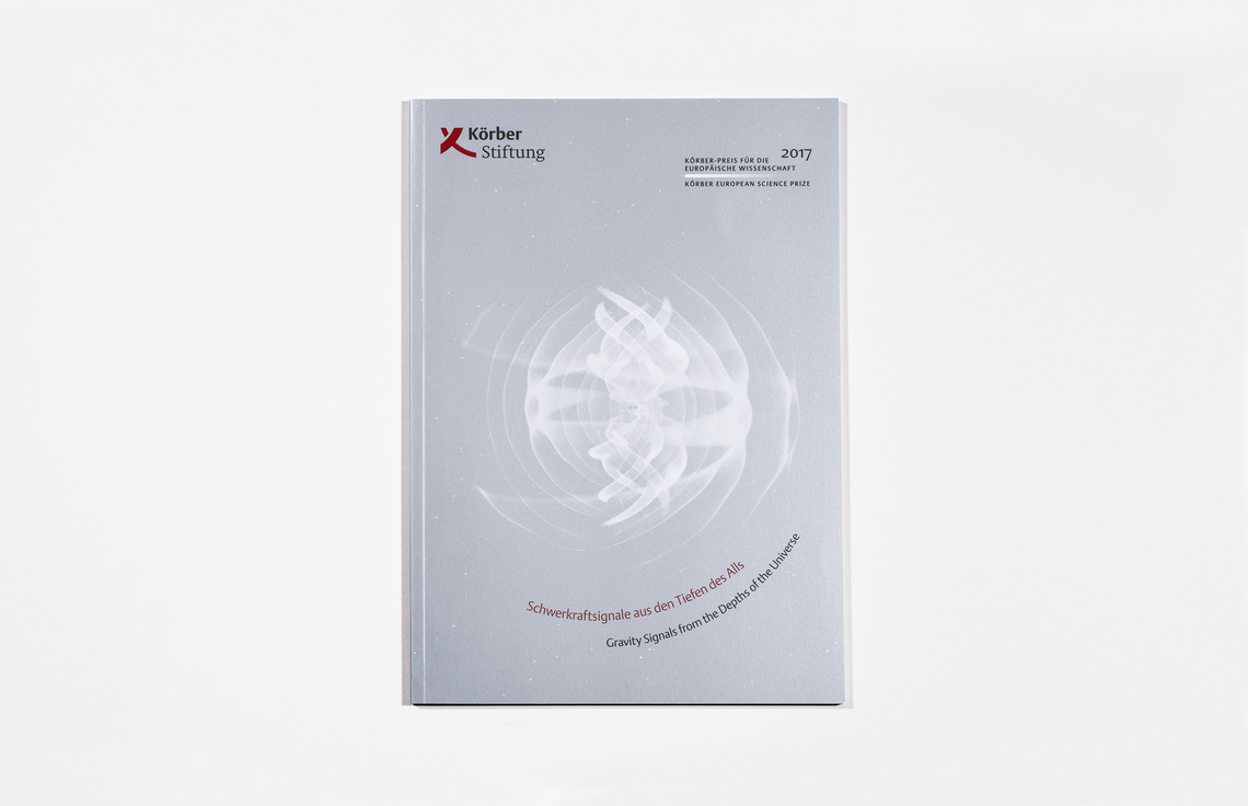 Editorial Design, Print Design; Gestaltung der Körber-Preis-Broschüre 2017 der Körber Stiftung, Hamburg; Titel; Typografie, Fotografie Friedrun Reinhold