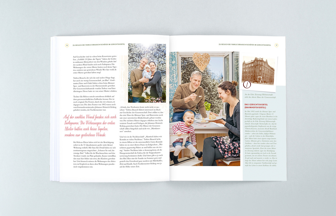 Annual Report Design, Jahresbericht 2016 der altoba, Hamburg; Design