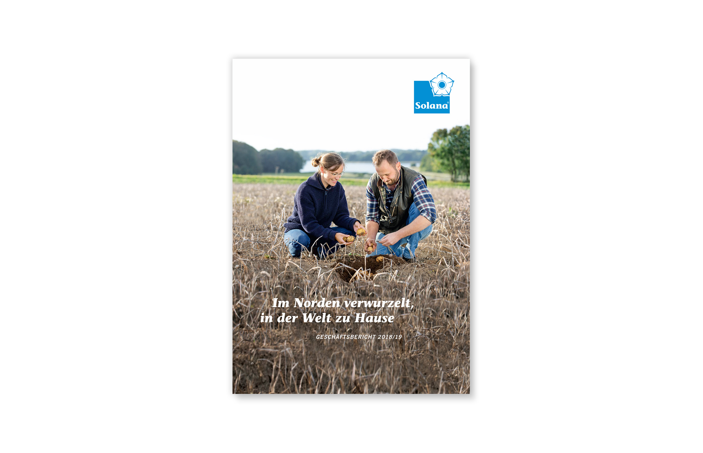 Annual Report Design, Jahresbericht 2018/2019 der Solana GmbH & Co. KG, Hamburg; Design, Fotografie, Geschäftsbericht